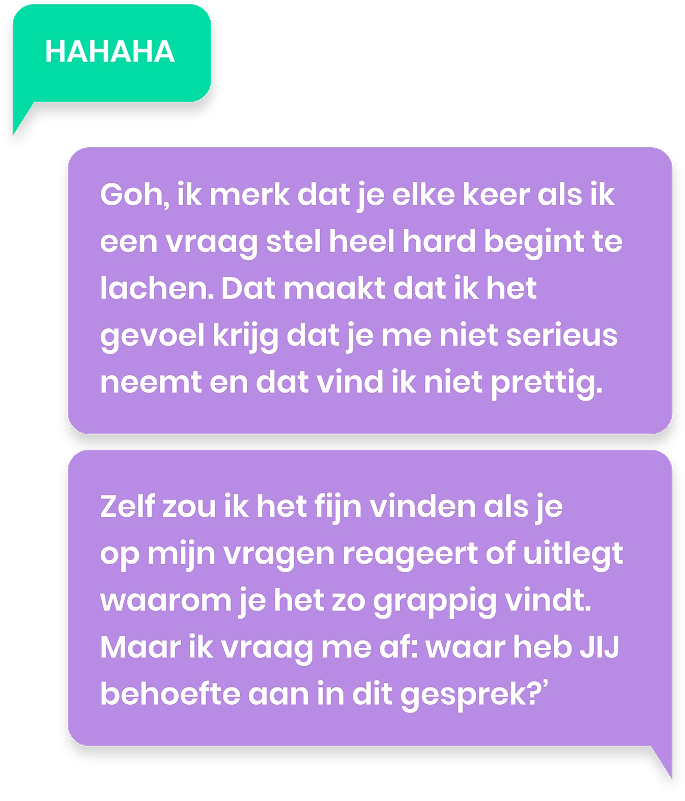 praatwolkjes haha